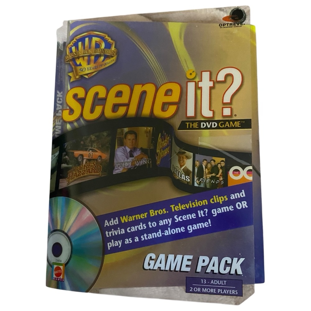 3/$30 Scene it? The DVD Game Warner Bros. Expansion Pack/Standalone Game